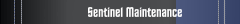 Sentinel Maintenance